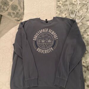 Christopher Newport University Gray Sweater